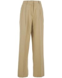 DUNST - Double Pleated Chino Pants - Lyst
