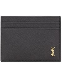 Saint Laurent - Tiny Cassandre Card Case - Lyst
