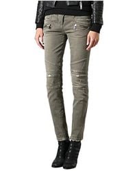 Balmain - Jeans With Belt Loops - Lyst
