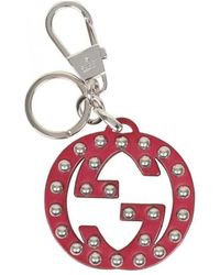Gucci - Double G Key Chain - Lyst