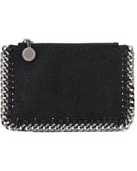 Stella McCartney - Falabella Zip Cardholder Wallet - Lyst
