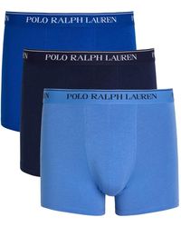 Polo Ralph Lauren - Logo-Jacquard Stretch-Cotton Trunks - Lyst