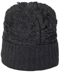 MM6 by Maison Margiela - Solid Color Knit Beanie - Lyst