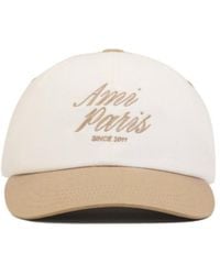 Ami Paris - Ami Logo Embroidered Baseball Cap - Lyst