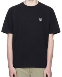 Maison Kitsuné - Maison Kitsuné Fox Head Comfort T-Shirt - Lyst