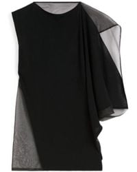 Sportmax - Geranio Asymmetrical Top - Lyst