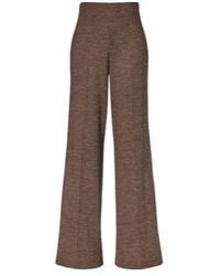 Ralph Lauren - Isaiah Wool Wide-Leg Pants - Lyst