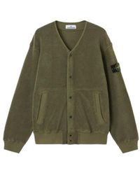 Stone Island - Patch Pocket Cardigan - Lyst