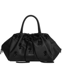 Simone Rocha - Leather-Trimmed Embellished Shell Tote - Lyst