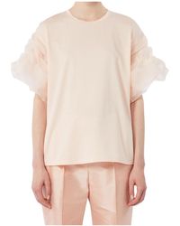 Max Mara - Short Sleeve T-Shirt - Lyst