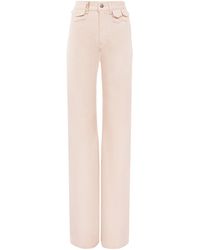 Chloé - Chloé High-Waisted Flared Jeans - Lyst