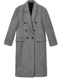 AllSaints - Ezra Oversized Wool Coat - Lyst