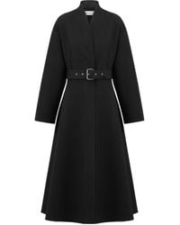 Dior - Belted Coat - Lyst