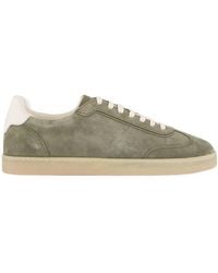 Brunello Cucinelli - Low Top Lace-Up Sneakers - Lyst