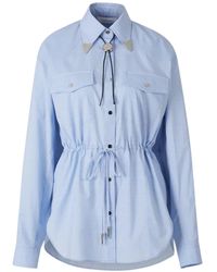 Rabanne - Drawstring-Waist Shirt - Lyst
