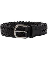 Giorgio Armani - Braided Leather Belt - Lyst