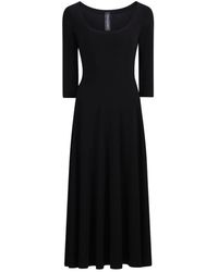 Norma Kamali - Scoop-Neck Midi Dress - Lyst