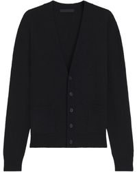 BOSS - Boss Buttoned V-Neck Cardigan - Lyst