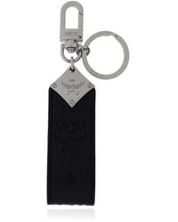 MCM - Leather Key Chain - Lyst