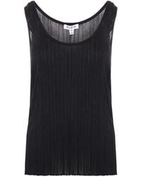 Alaïa - Alaïa Pleat Tank Top - Lyst