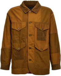Comme des Garçons - Ribbed Velvet Insert Canvas Jacket - Lyst