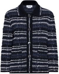 Thom Browne - Bouclé Construction Tweed Jacket - Lyst