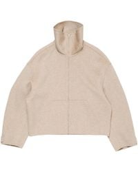 Acne Studios - High-Neck Cropped Jacket - Lyst