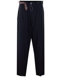 Magliano - Belted Casual Pants - Lyst