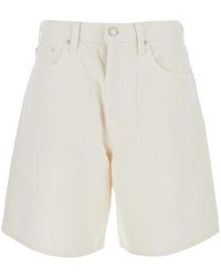 Agolde - Denim Shorts With Belt Loops - Lyst