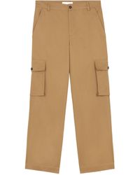 Maison Kitsuné - Maison Kitsuné Straight Leg Cargo Pants - Lyst