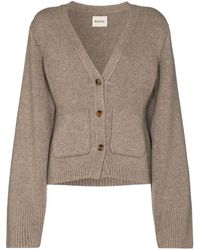 KHAITE - Scarlet V-Neck Cardigan - Lyst