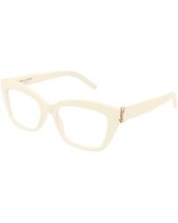 Saint Laurent - Eyewear Sl M117 Rectangular Glasses - Lyst