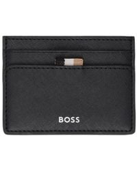 BOSS - Boss Logo Detailed Card Case - Lyst