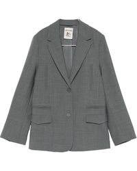 Semicouture - Single Breasted Blazer - Lyst