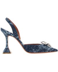 AMINA MUADDI - Pointed High-Heeled Sandals - Lyst