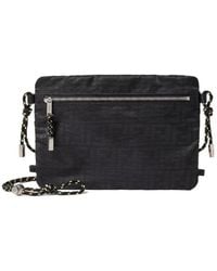 Fendi - Superlight Ff Zucca Fabric Pouch - Lyst