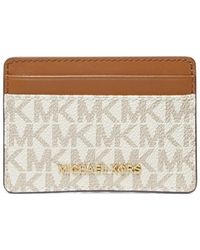 MICHAEL Michael Kors - Leather Card Holder - Lyst