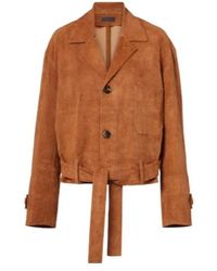Stouls - Alfi Suede Jacket - Lyst