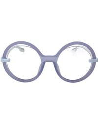 KENZO - Round Logo Sunglasses - Lyst