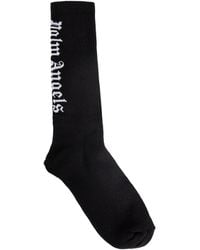 Palm Angels - Logo Intarsia Socks - Lyst
