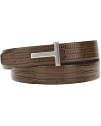Tom Ford - Reversible T Icon Belt - Lyst