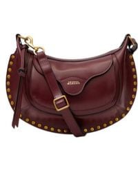 Isabel Marant - Moon Studded Shoulder Bag - Lyst