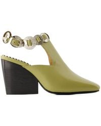 Toga - Embellished Slingback Boots - Lyst