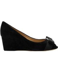 Ferragamo - Bow High Heels - Lyst
