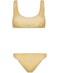 Oséree - Oséree Lumière Lurex Sleeveless Bikini Set - Lyst