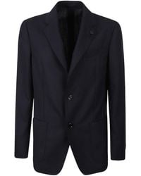 Lardini - Single-Breasted Tailored Blazer - Lyst