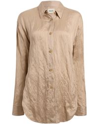 KHAITE - Goya Button-Down Shirt - Lyst