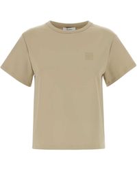 Max Mara - Cotton Jersey Boxy T-Shirt - Lyst