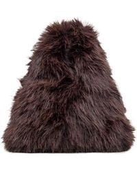 MSGM - Fluffy Small Satchel Bag - Lyst
