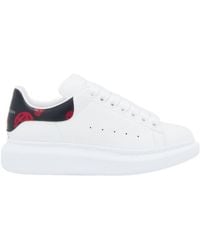 McQueen - Oversized Skull-Printed Sneakers - Lyst